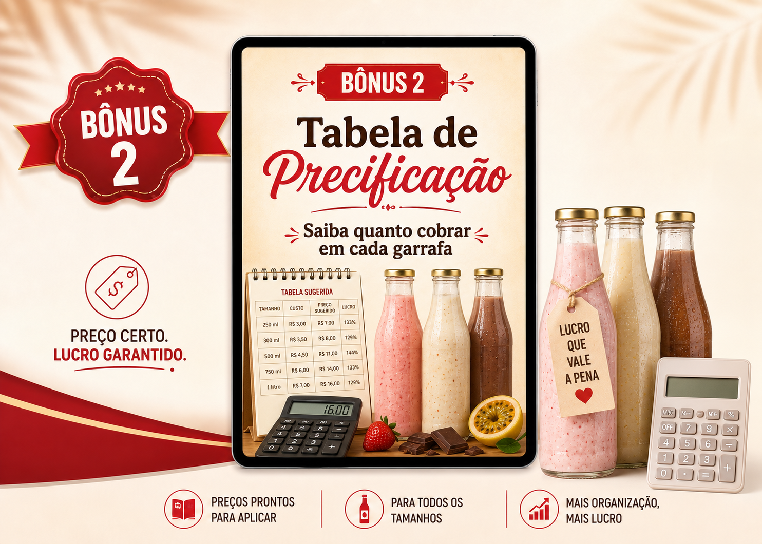 Bônus precificação